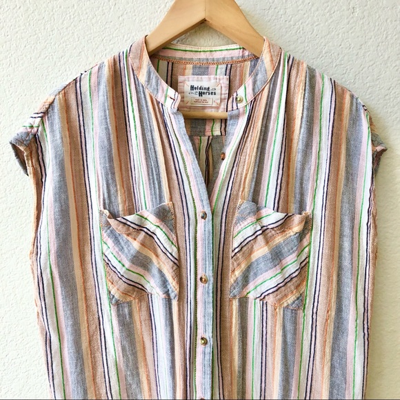 Anthropologie Holding Horses 100% Cotton Merida Tunic Size Small - Picture 4 of 10